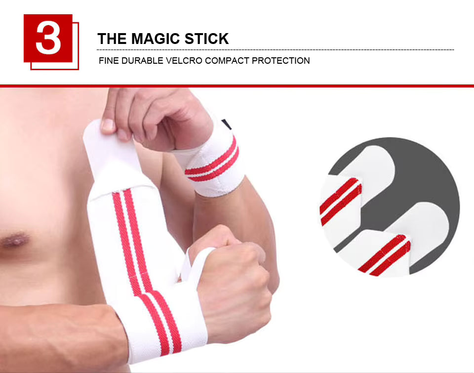 1 Pair Wrist Wraps for Weightlifting-Gym Wrist Straps for Weightlifting Wrist Support for Powerlifting,Strength Training