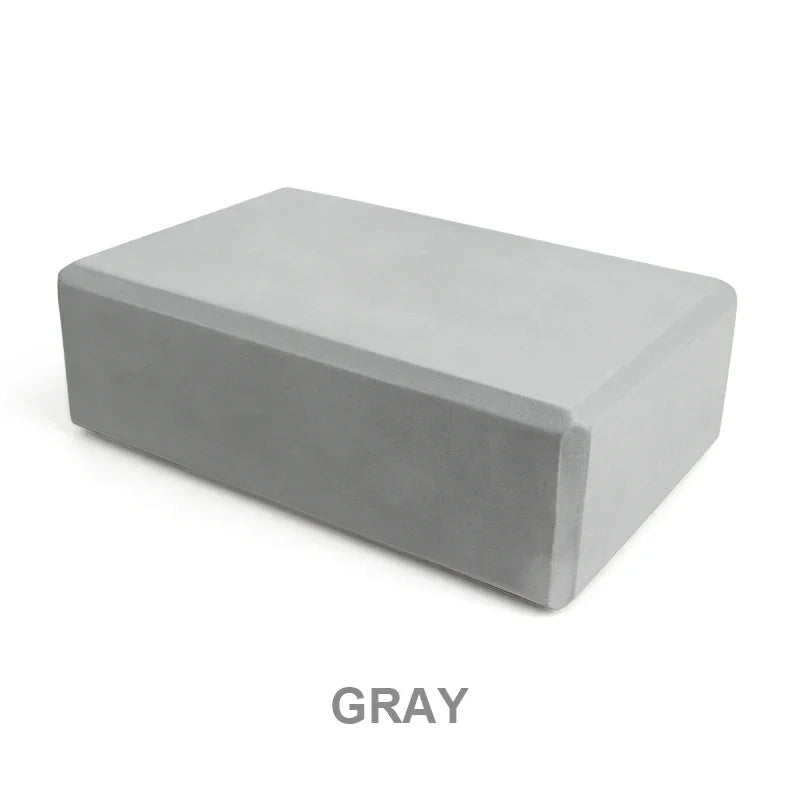 EVA Foam Yoga Block Props Brick Gym Pilates Yoga Column Back Exercise Bodybuilding Fitness Sport Workout Equipment for Home